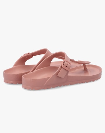 Birkenstock Gizeh EVA Pink Clay Toe Post Sandals Standard Fit