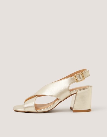 Monsoon Cally Leather Block Heels