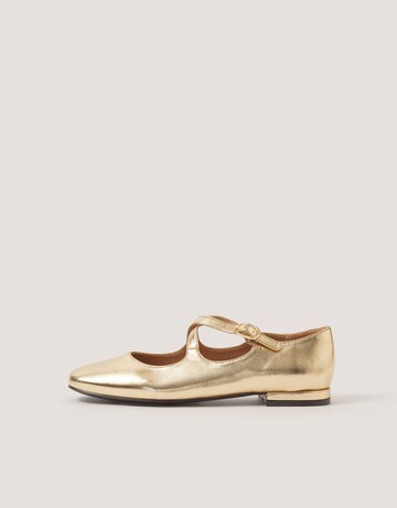 Monsoon Dana Metallic Ballet Flats