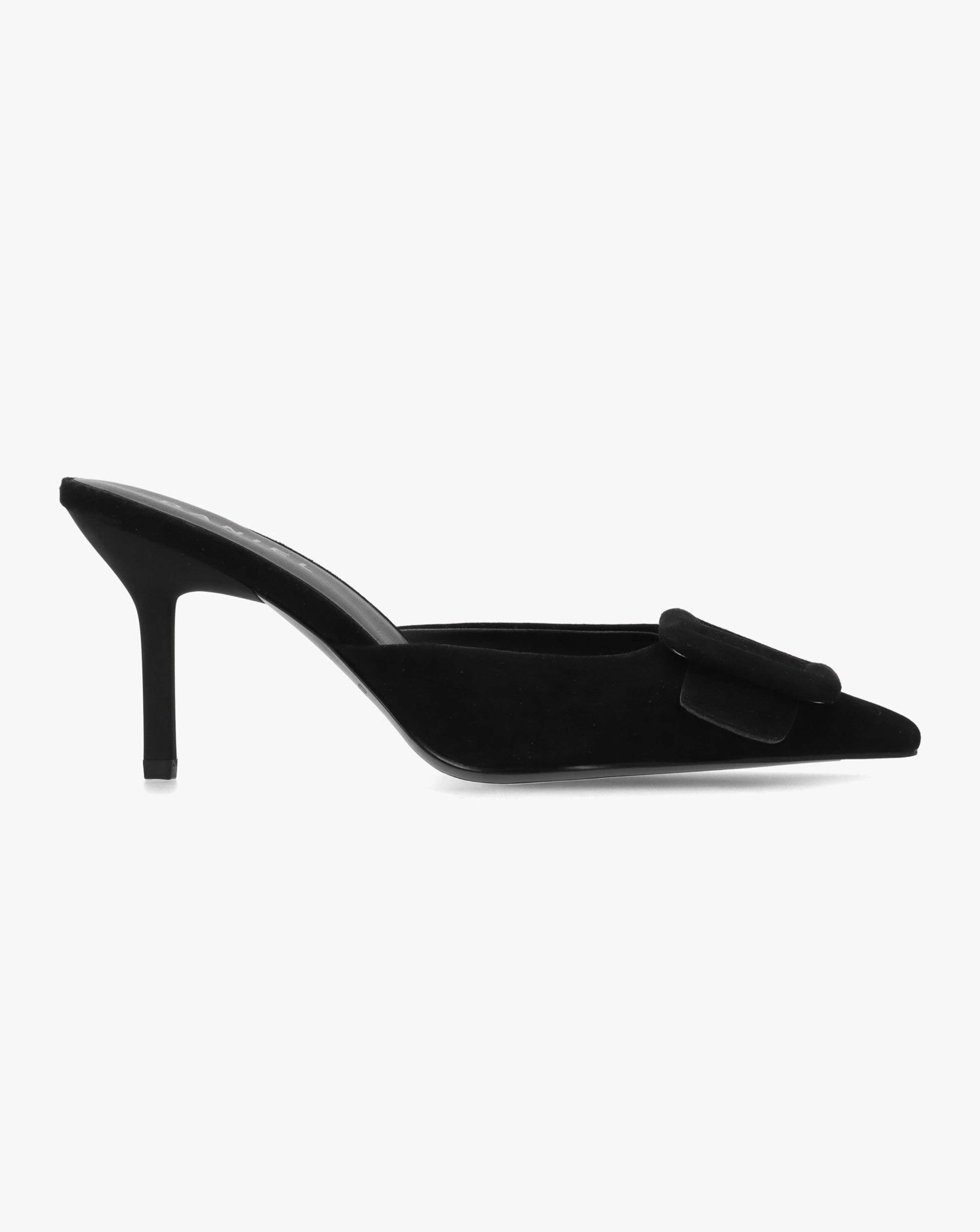 New In - Daniel Etta Buckle Trim Heeled Mules