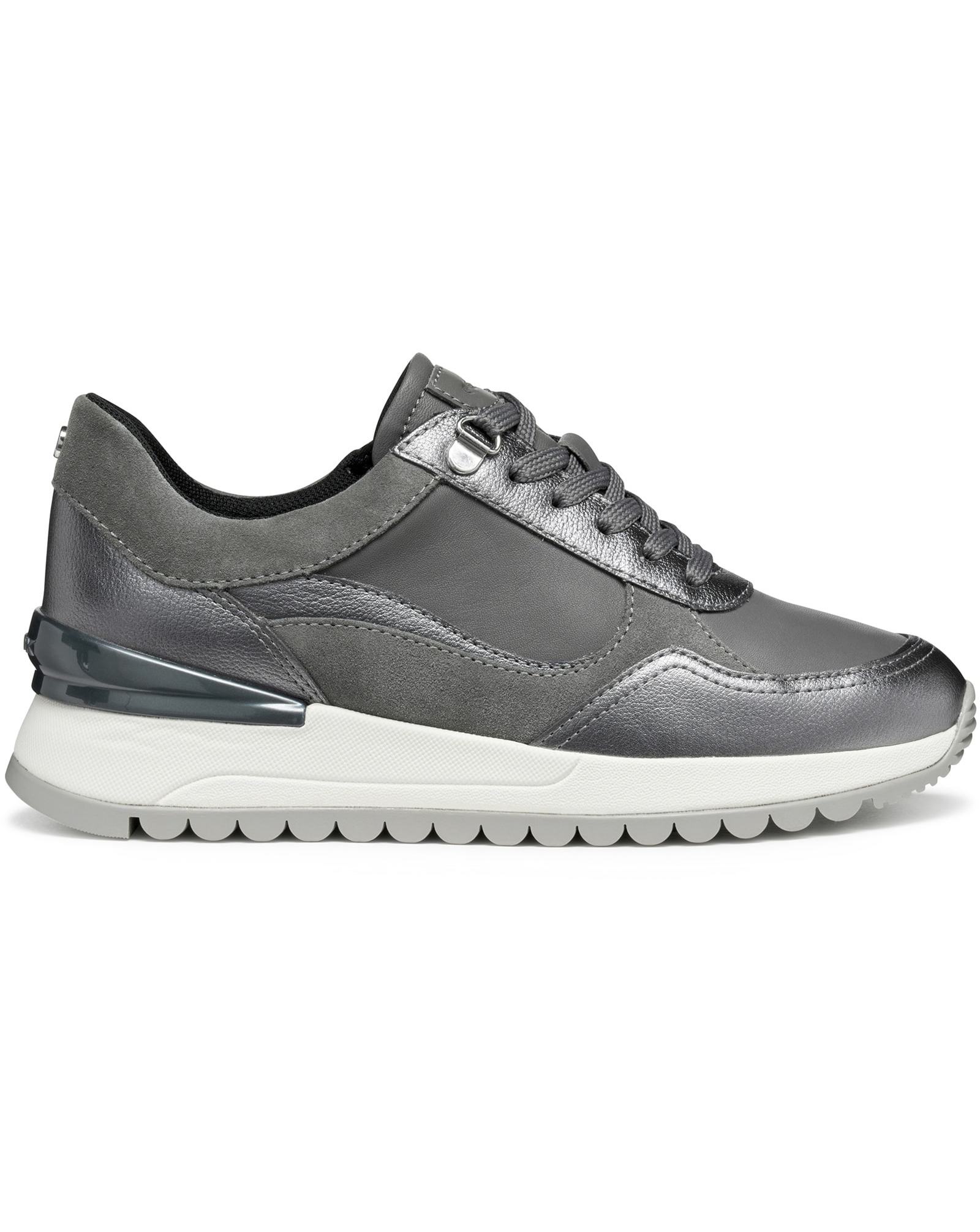 New In - Geox D Desya A Sneakers - Dark Grey