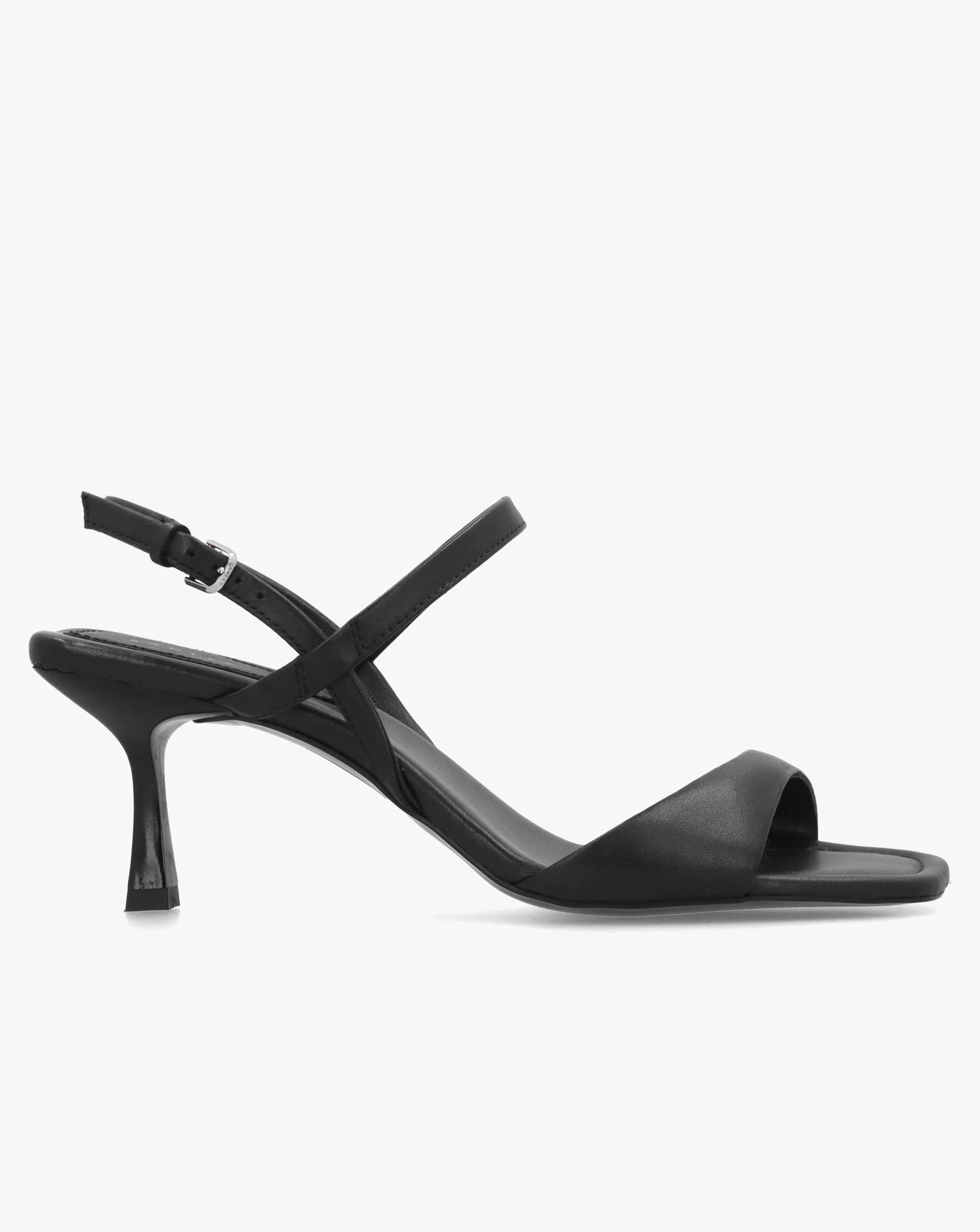 New In - Radley Meadow Road Black Heeled Sandals