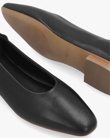 Radley Elm Grove Black Leather Ballet Pumps Standard Fit