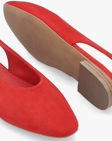 Radley Chiltern Grove Flame Suede Flat Sling Backs Standard Fit