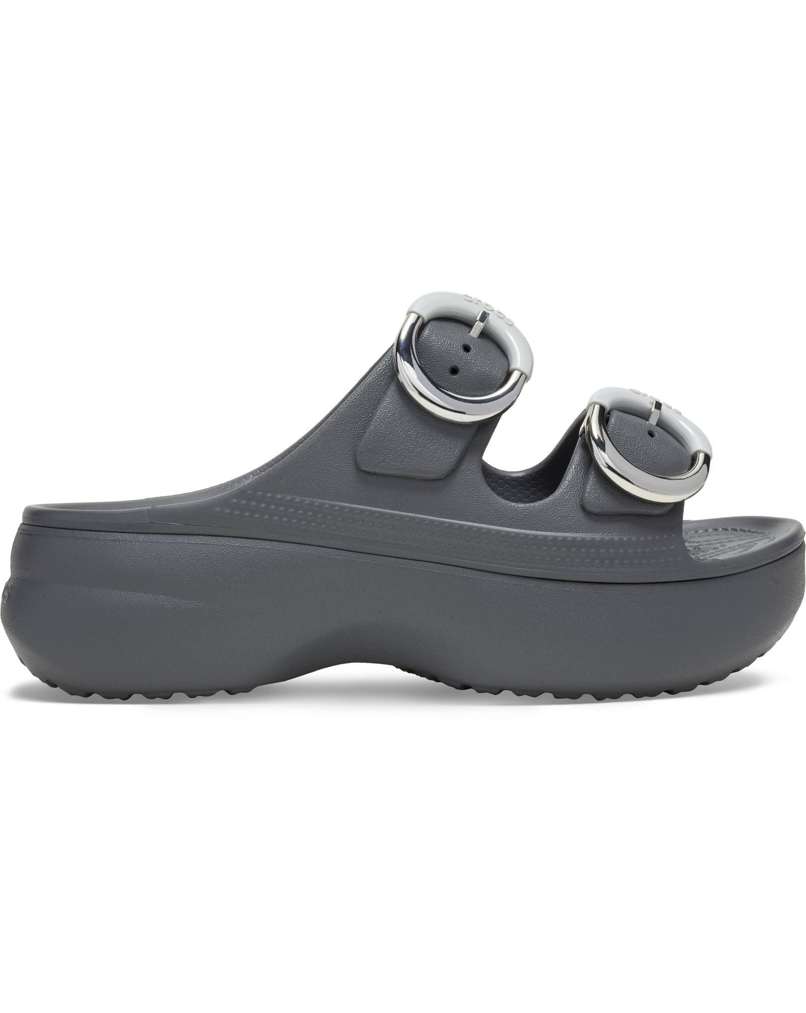 New In - Crocs Saturday Platform Buckle Clog