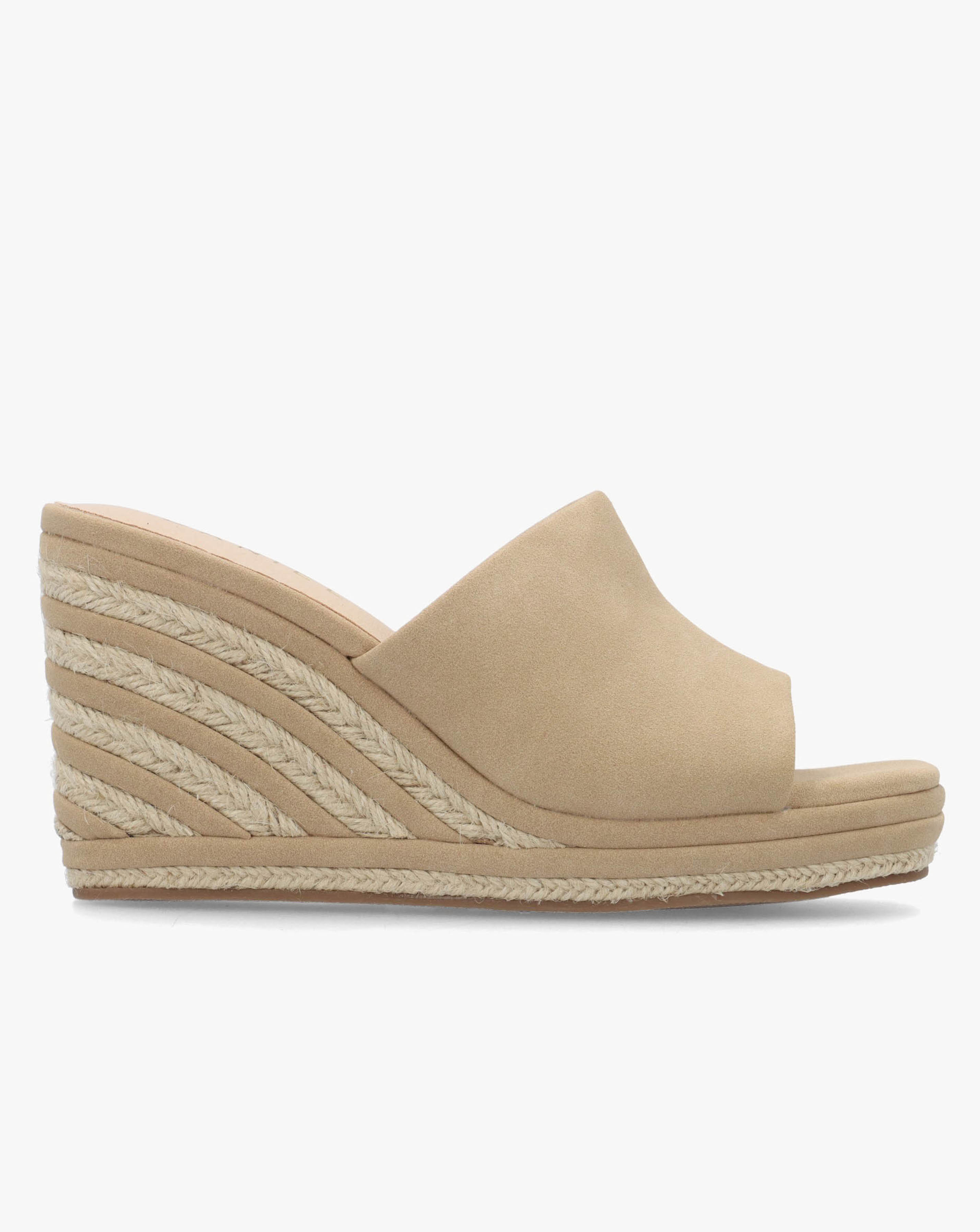 New In - Daniel Yana Striped Wedge Espadrilles