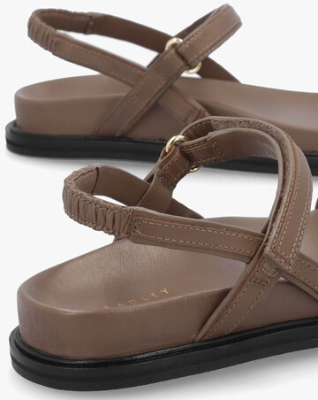 Radley Broadway Market Acorn Leather Sandals Standard Fit