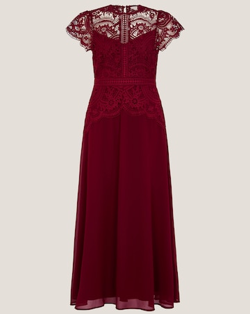 Monsoon Monica Lace Midi Dress