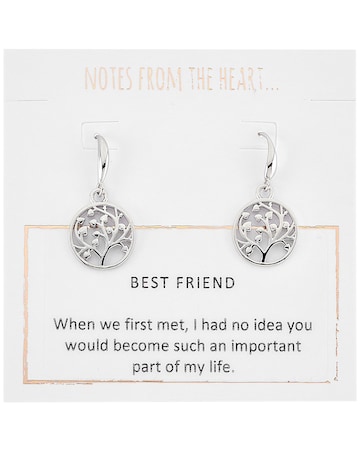 Notes from the Heart Best Friend Earrings