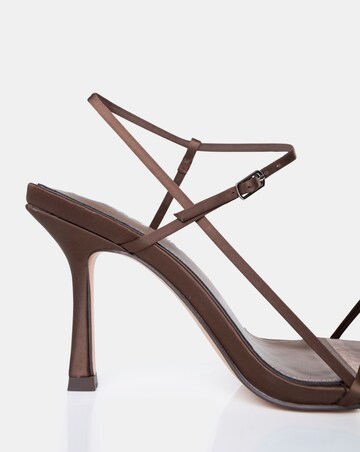 Public Desire Pheobe Barley There Sandals Wide E Fit