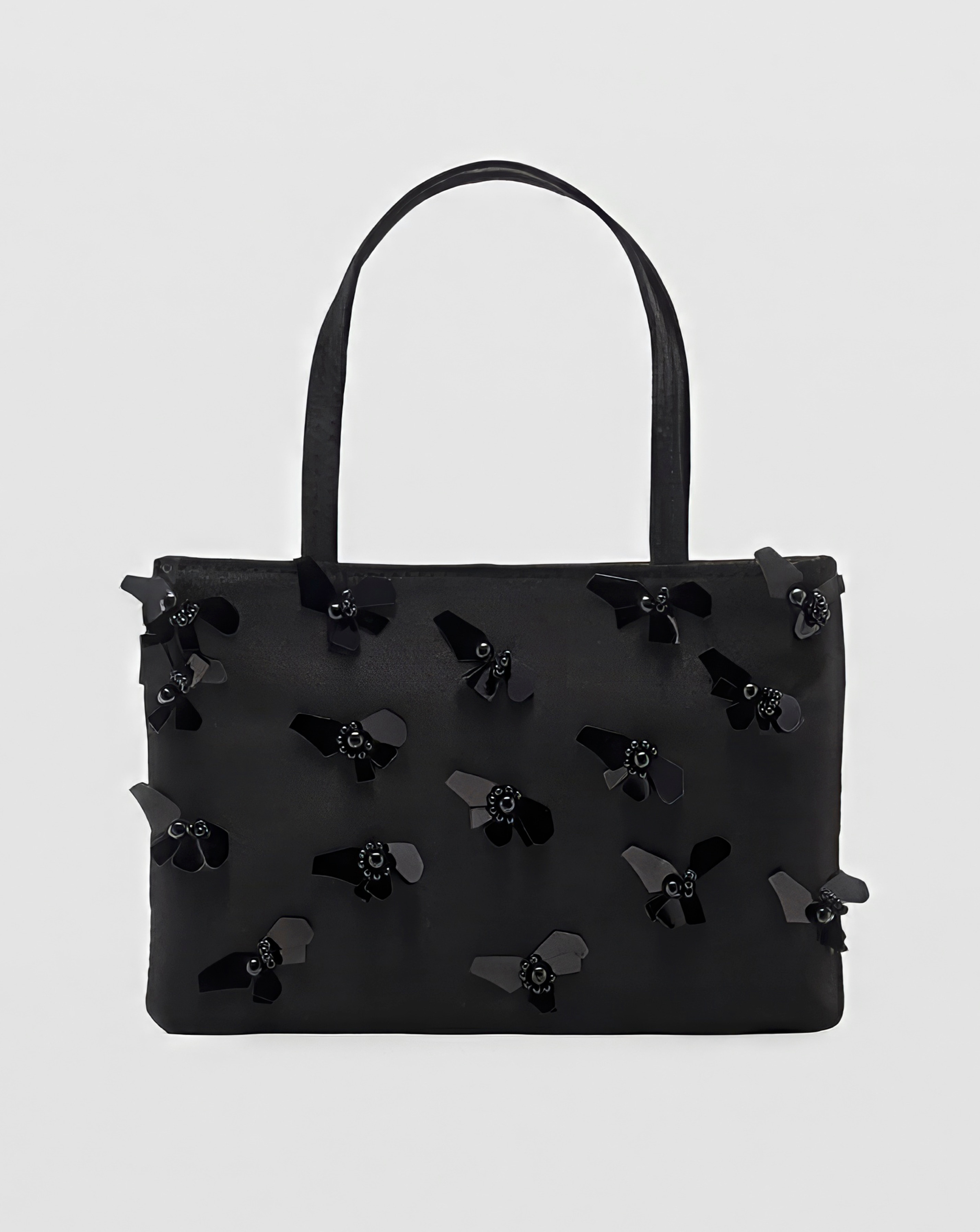 Mango Floral Grab Bag