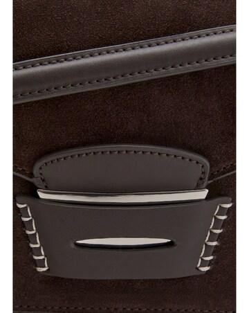 Mango Real Suede Western Shoulder Bag