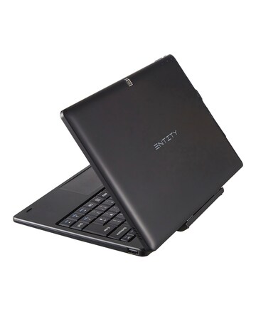 ENTITY Twin 10in 64GB Windows 10 2in1 Laptop Black
