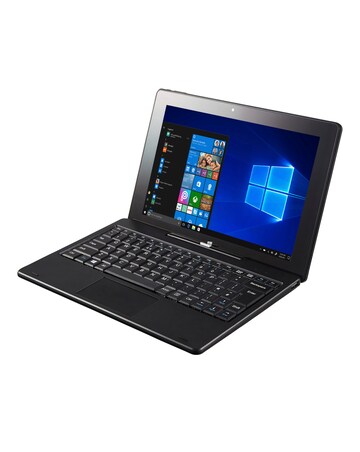 ENTITY Twin 10in 64GB Windows 10 2in1 Laptop Black