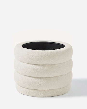 Esme Round Teddy Storage Ottoman