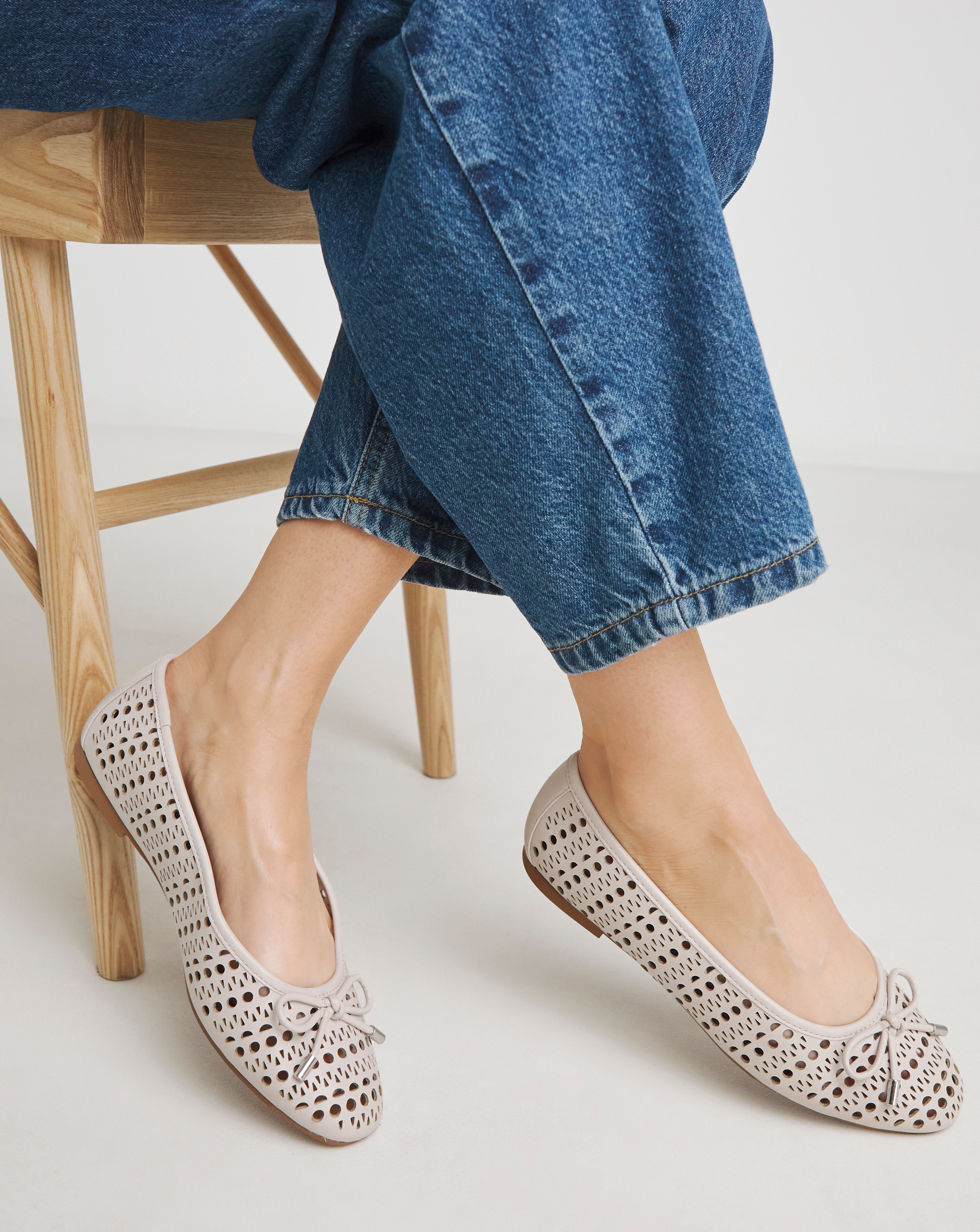 Laser Cut Ballerina Wide Fit