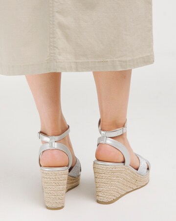 Crossover Espadrille Sandal EEE Fit