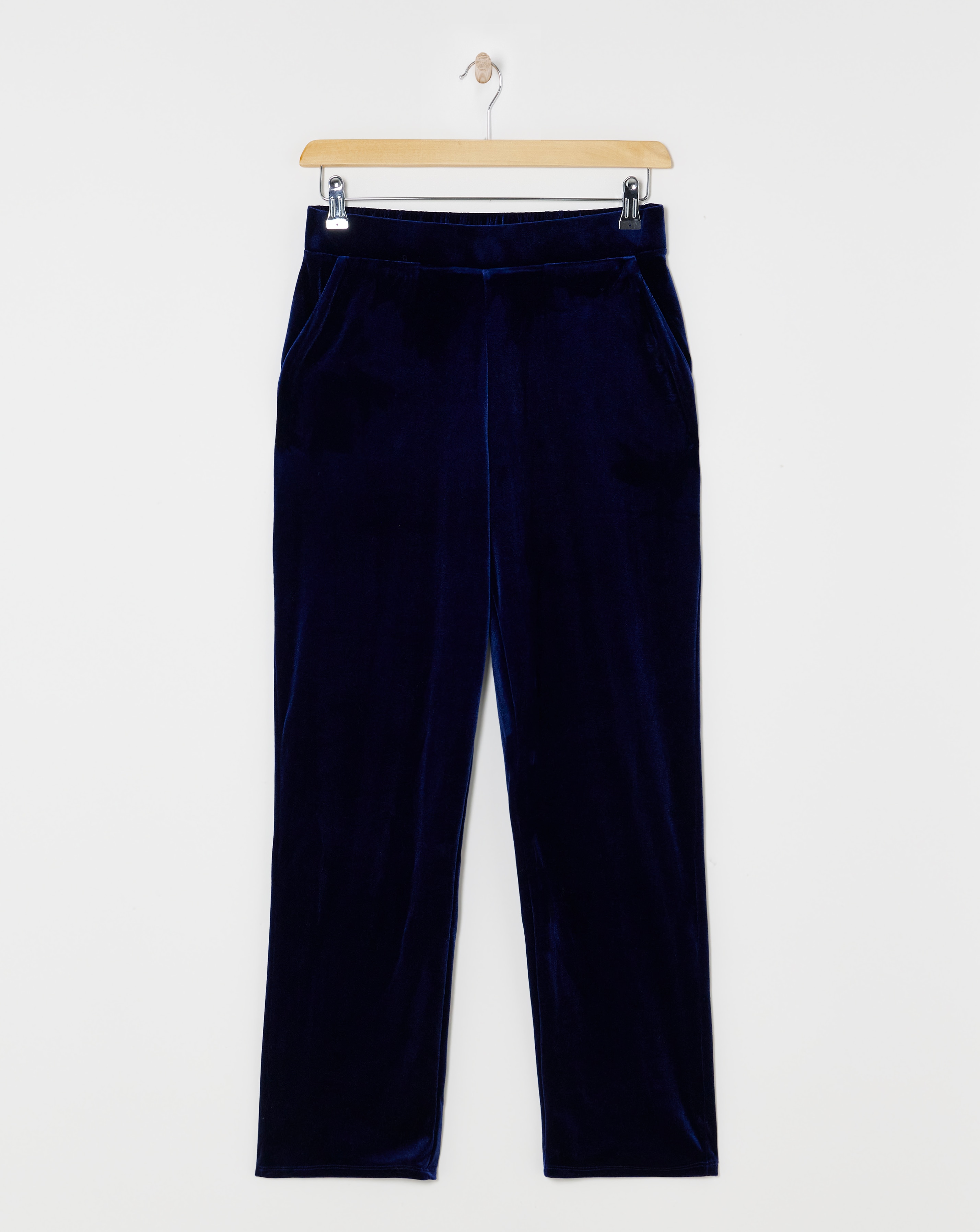 Julipa Velour Tapered Trouser