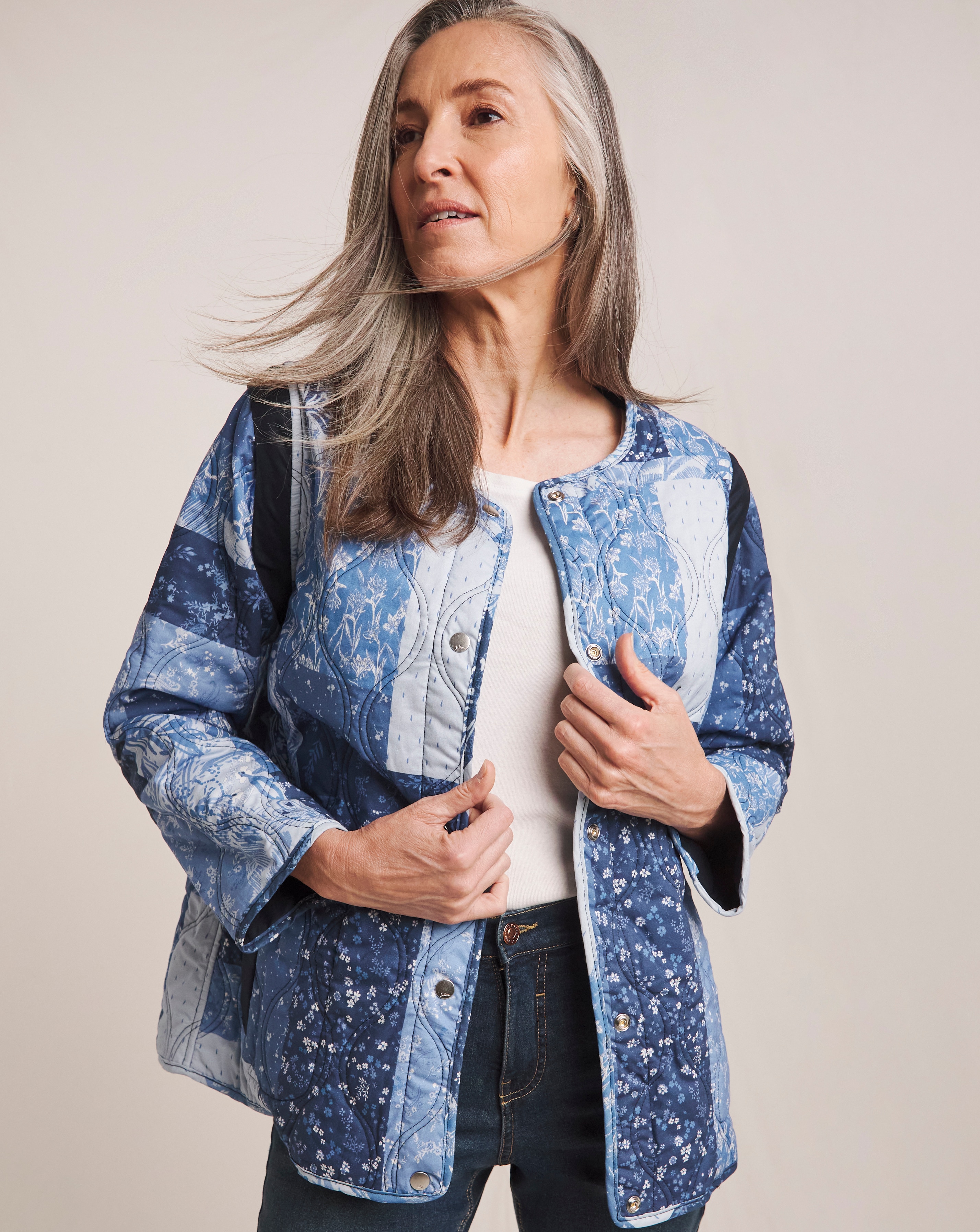 Julipa Reversible Patchwork Jacket