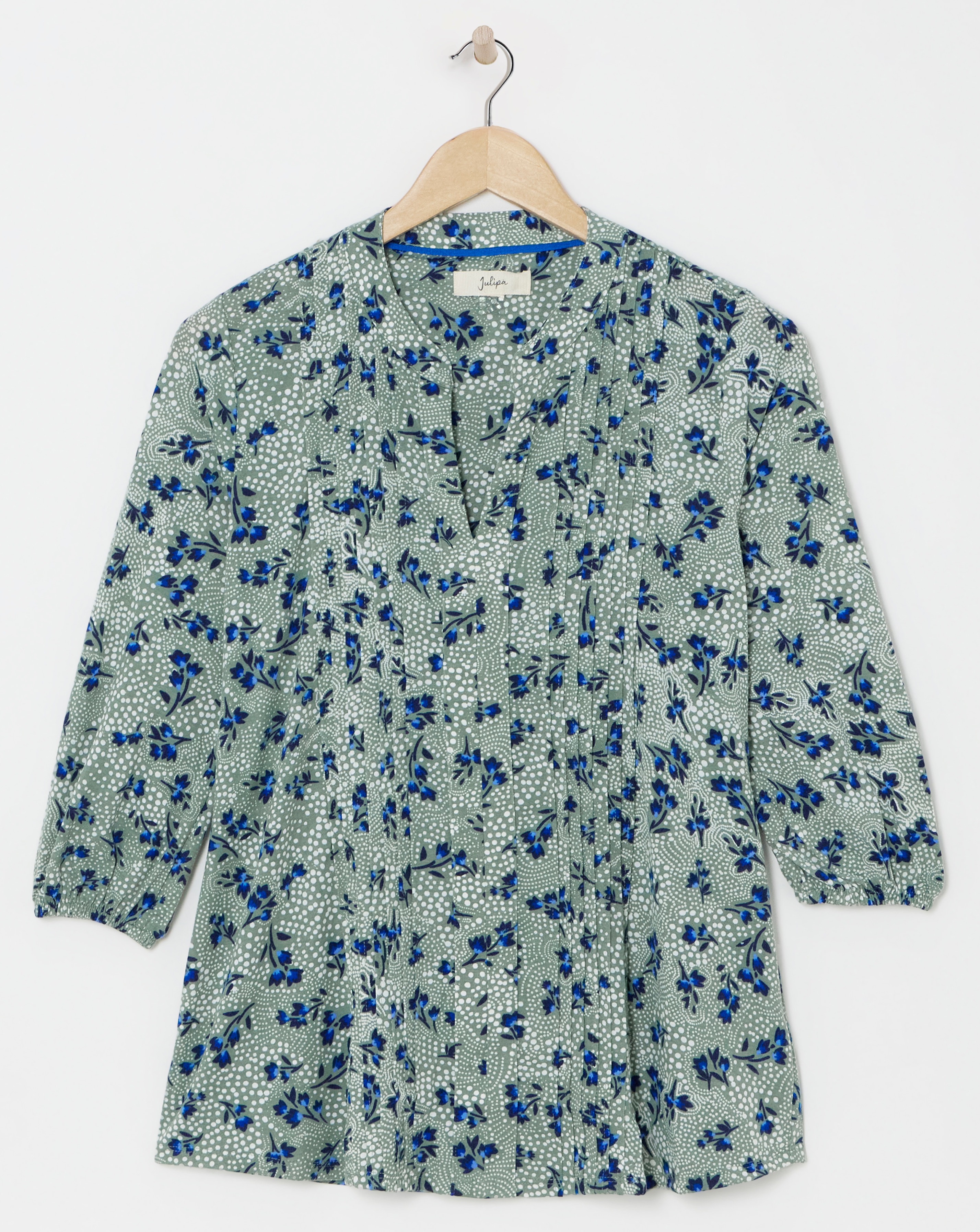 Julipa Pintuck Jersey Top