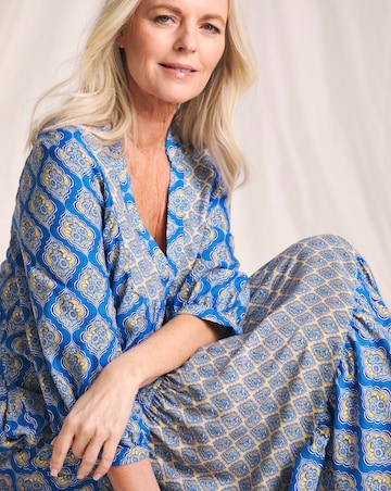 Julipa Mix Print Midi Dress