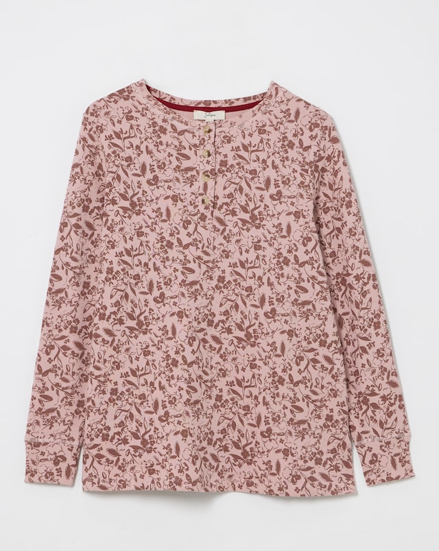 Julipa Waffle Henley Top