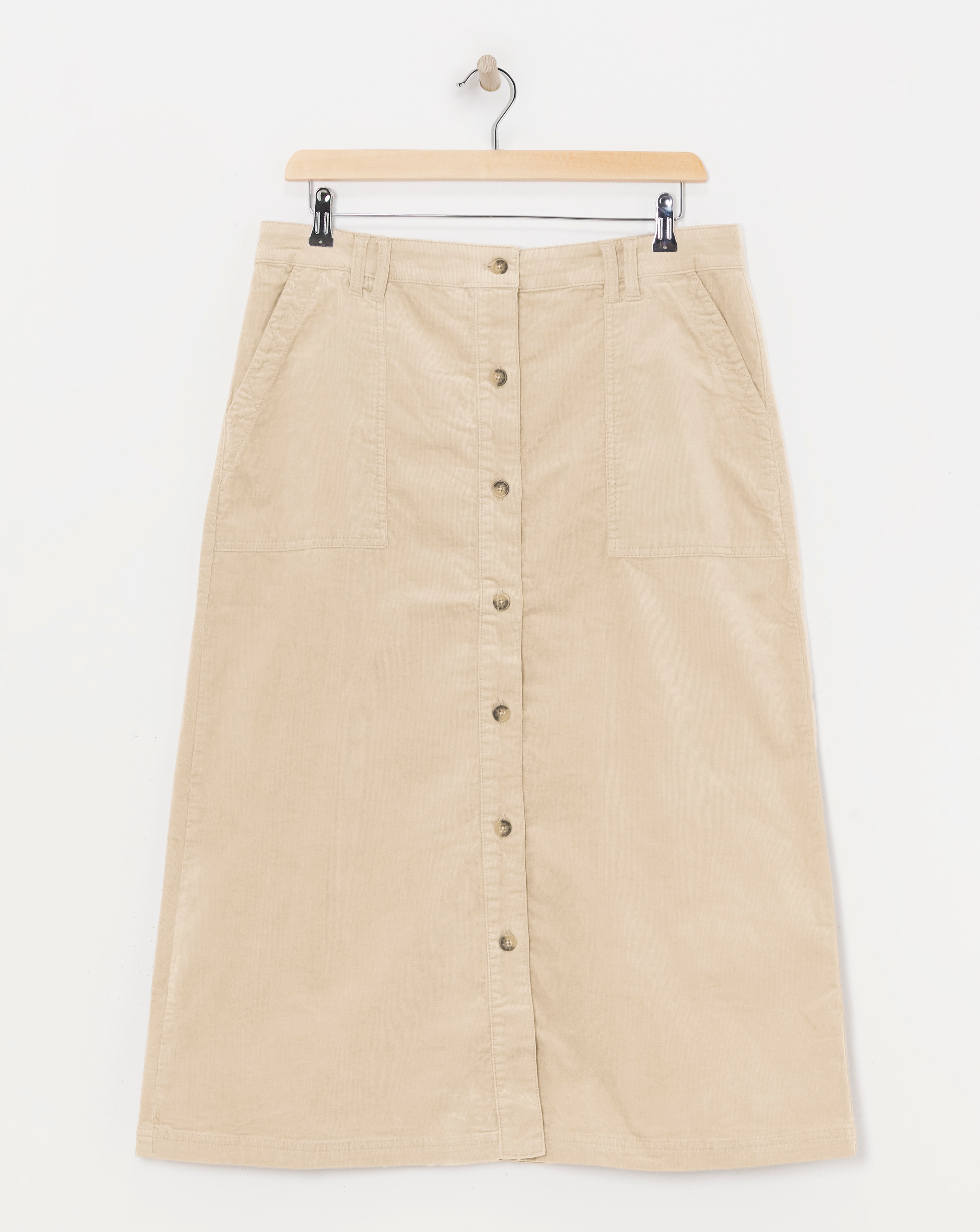 Julipa Pure Cotton Stretch Cord Skirt