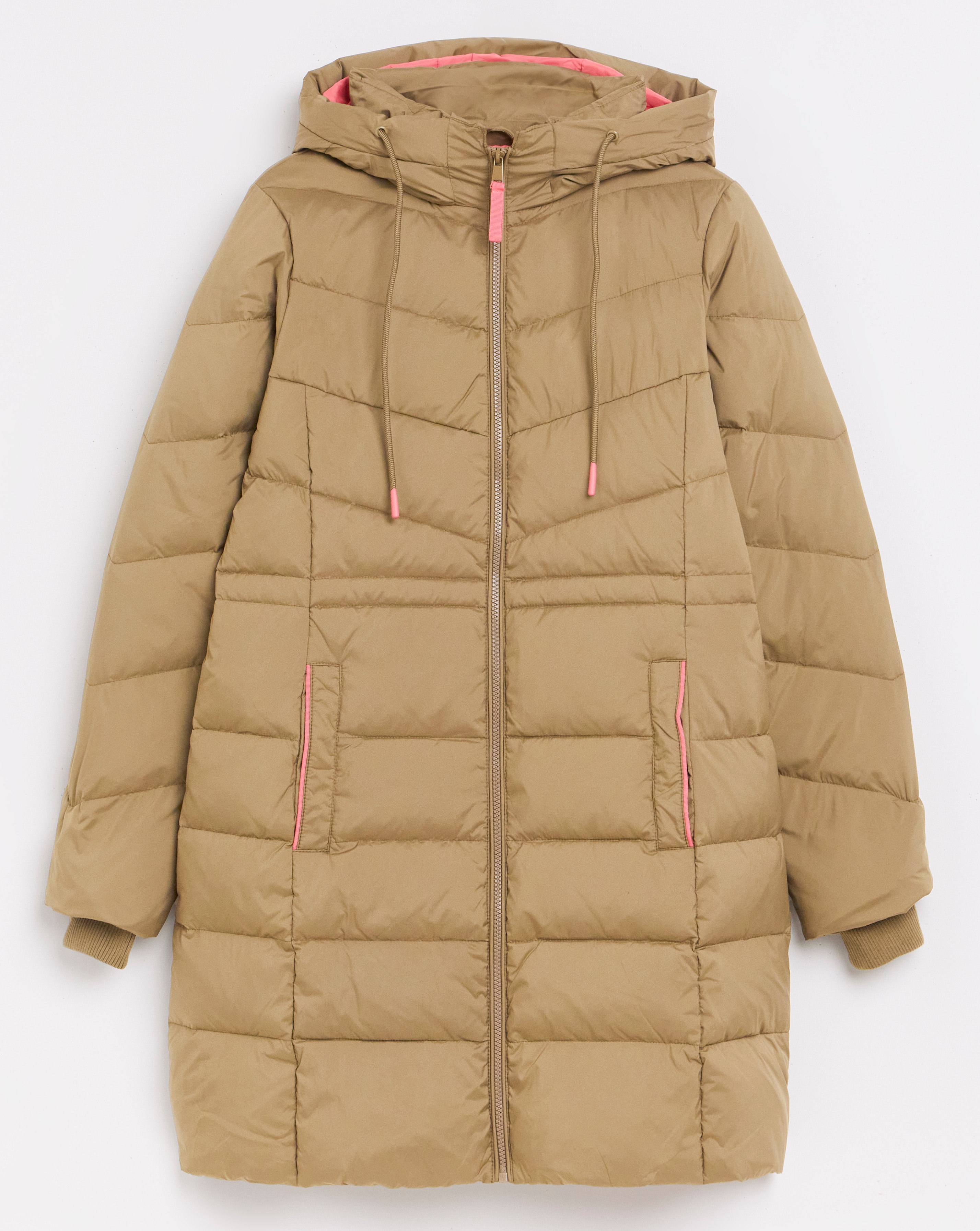 Julipa Olive Padded Down Coat