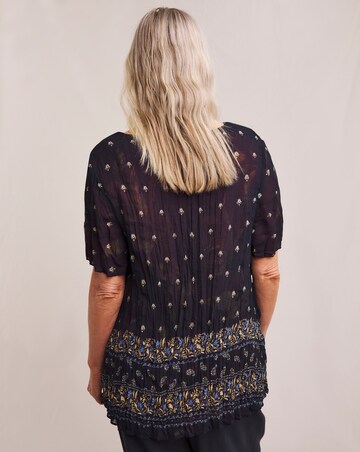 Julipa Reversible Crinkle Top