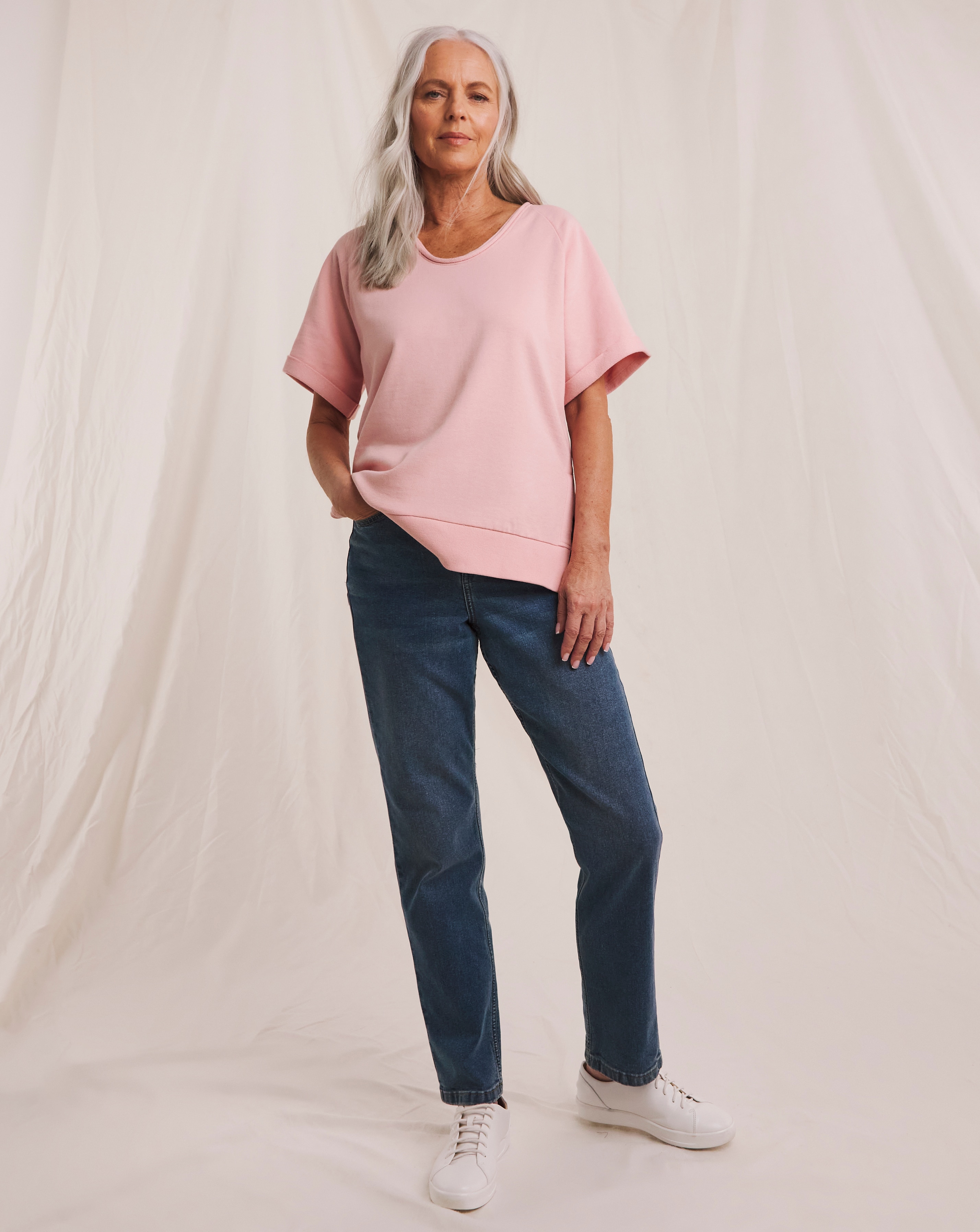 Julipa Pure Cotton Short Sleeve Sweat