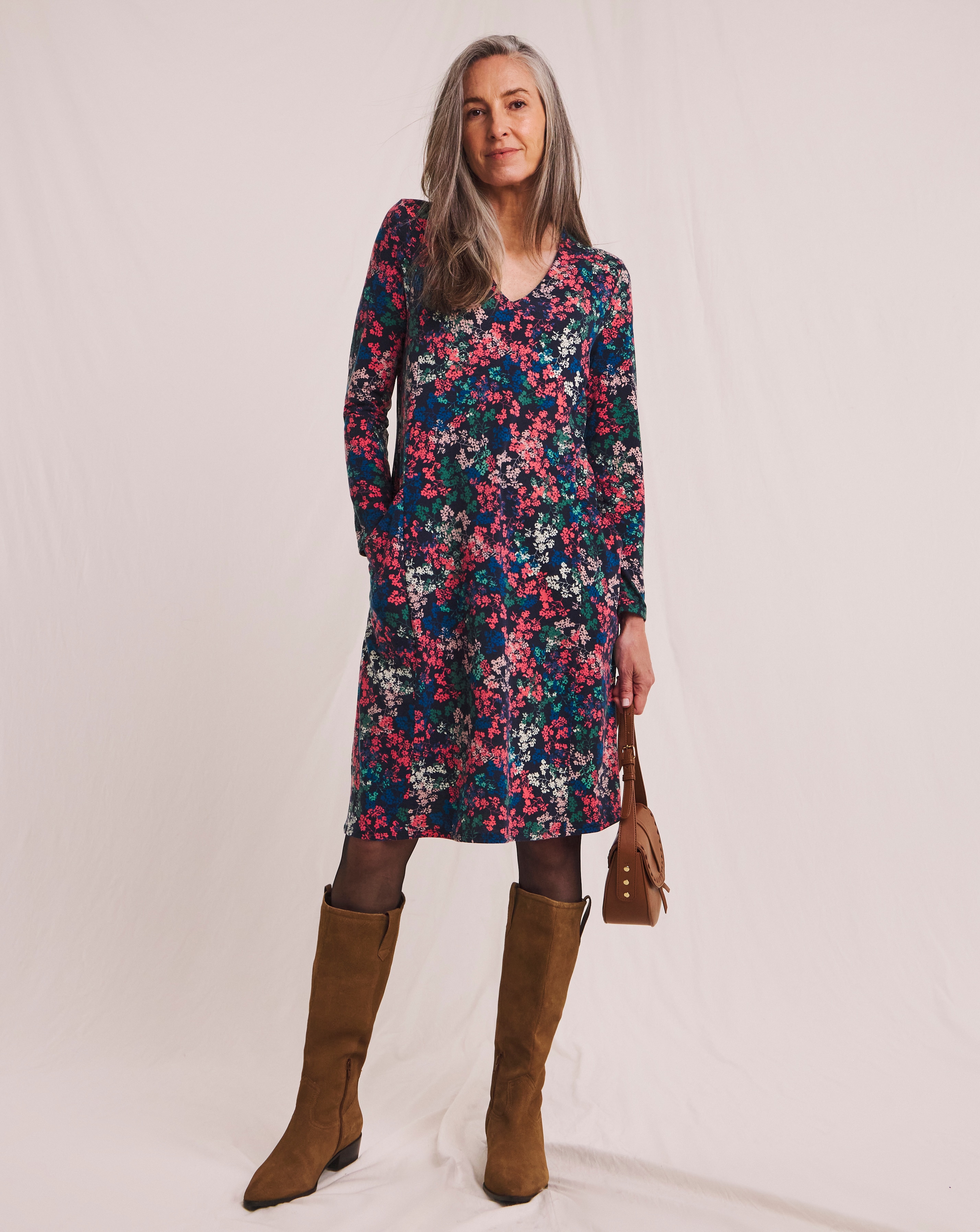 Julipa Printed Jersey Dress