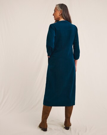 Julipa Pure Cotton Cord Midi Dress