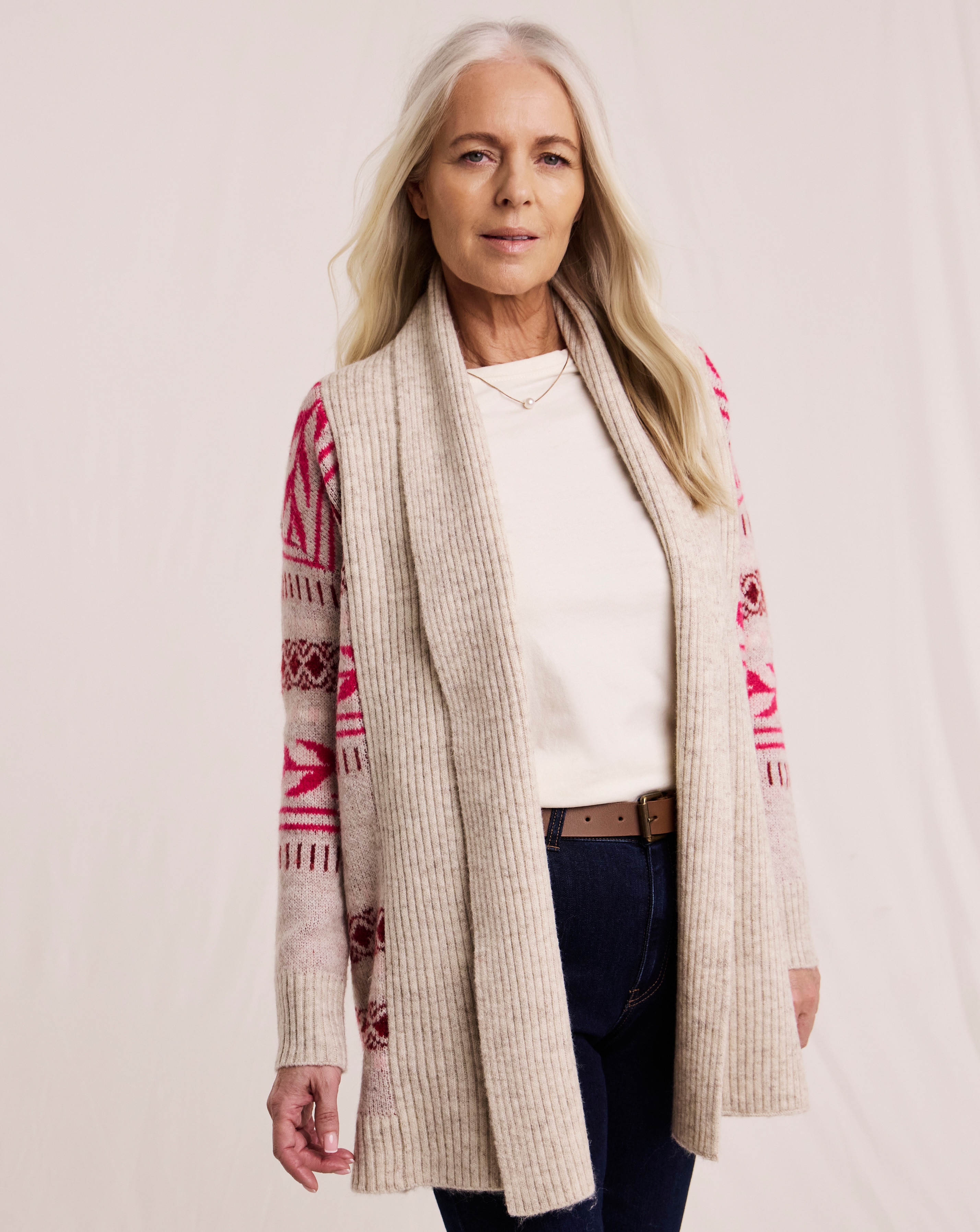 New In - Julipa Patterned Coatigan