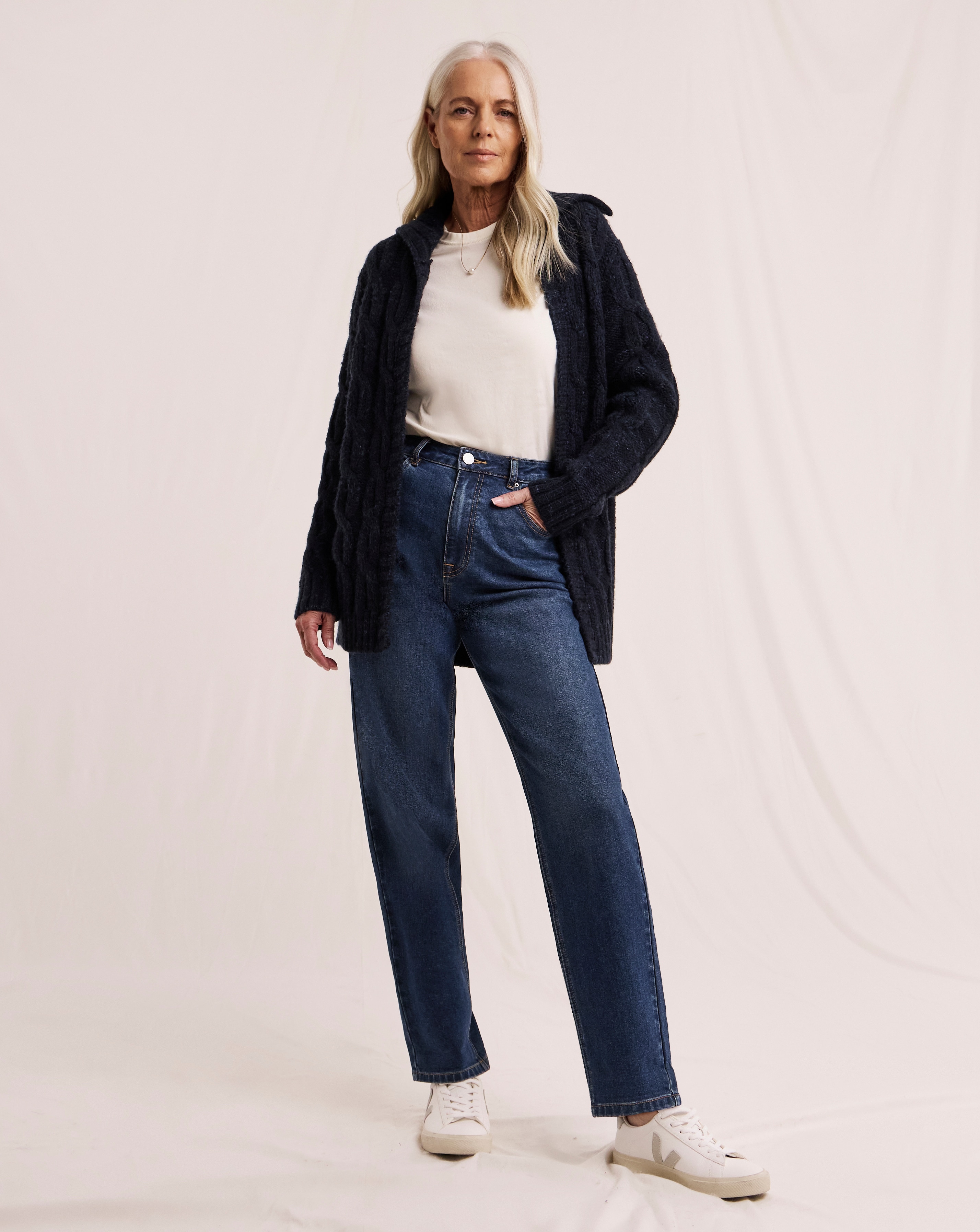 New In - Julipa Cable Coatigan