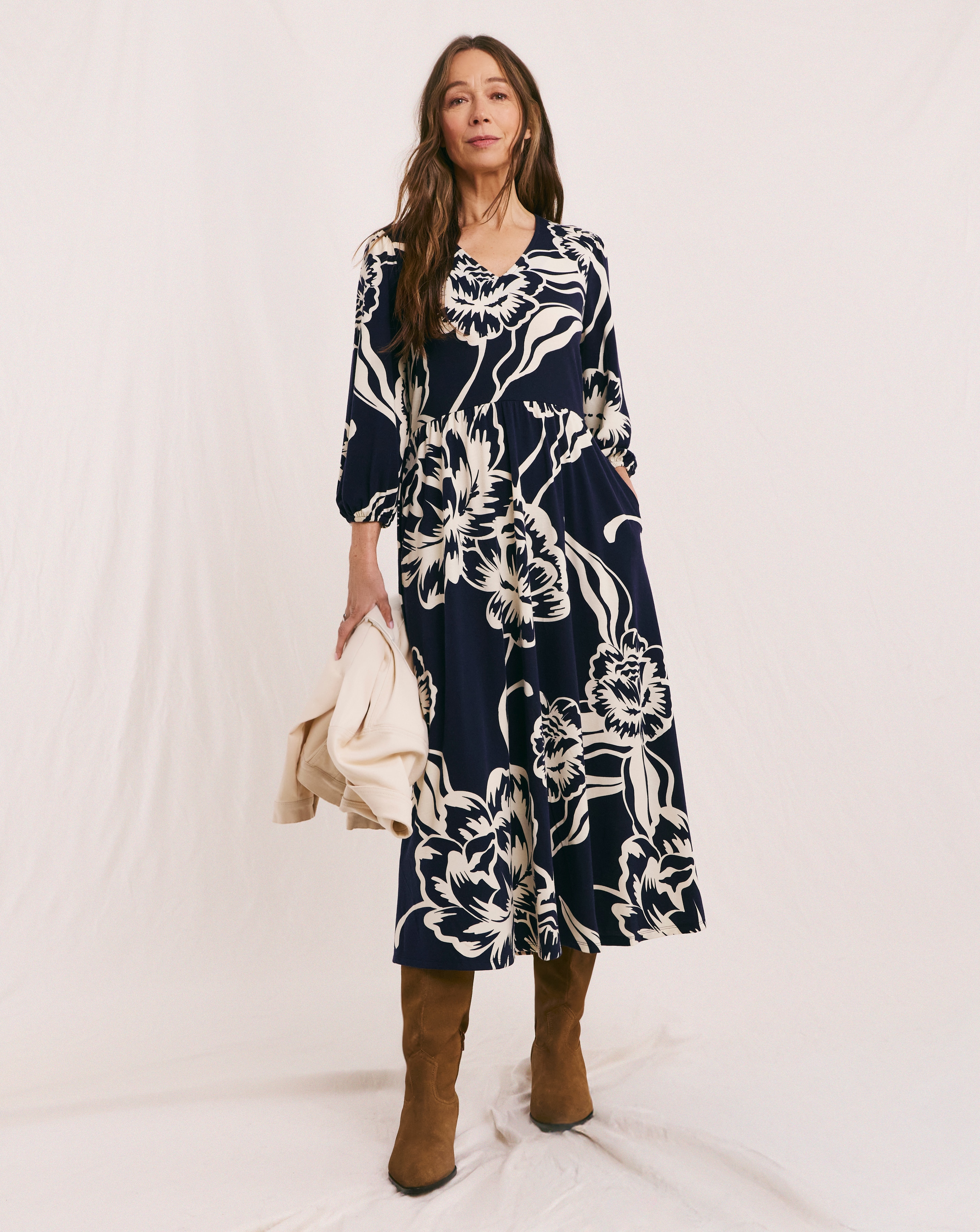 Julipa Printed Jersey Midi Dress