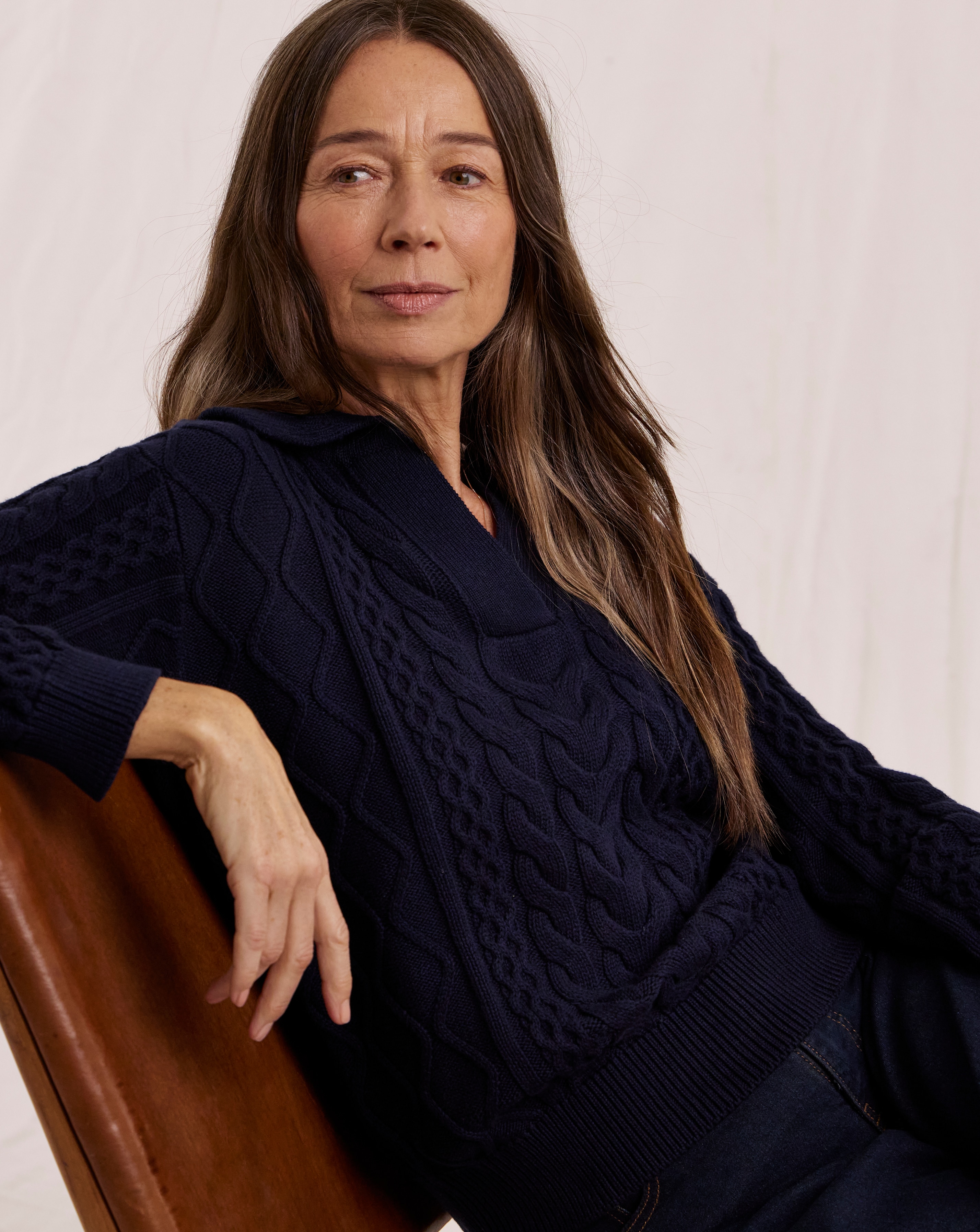 New In - Julipa Cotton Cable Jumper