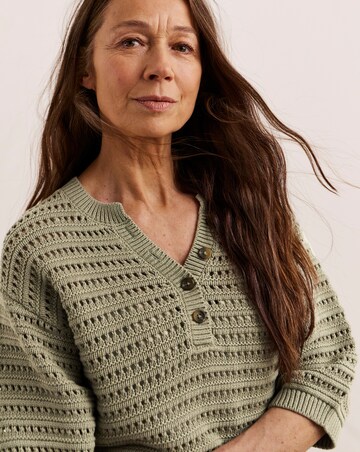 Julipa Cotton Henley Jumper