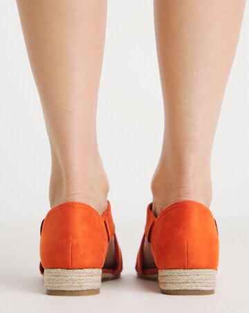 Soft Strap Espadrille Sandal EEE Fit