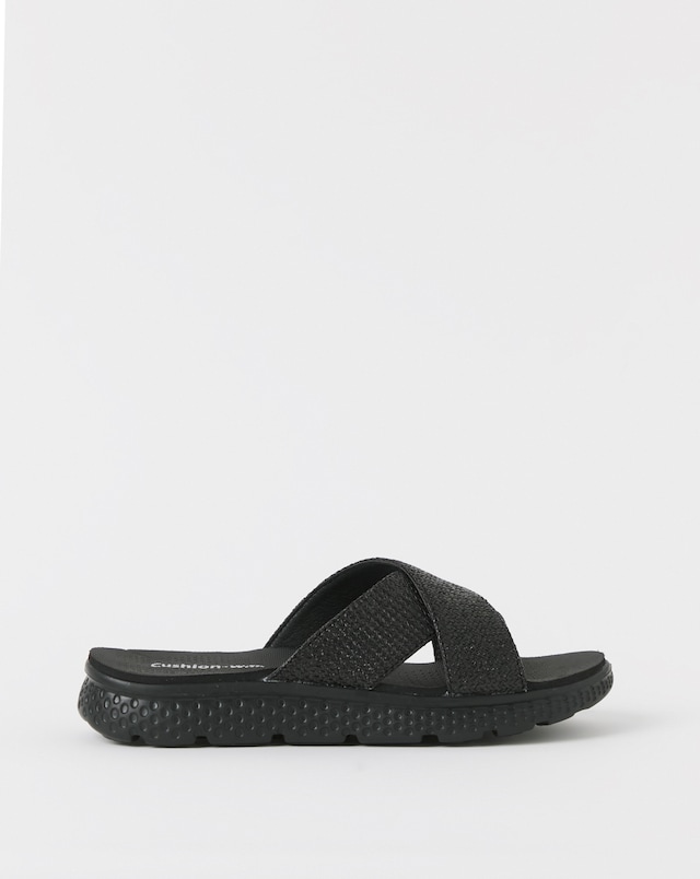 Cushion Walk Mule Sandal E Fit