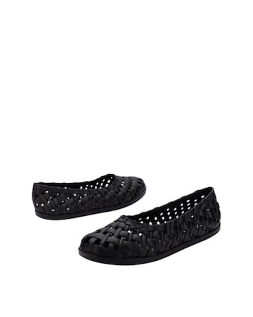 Melissa Possession Ballerina Jelly Flats - Standard Fit (D)