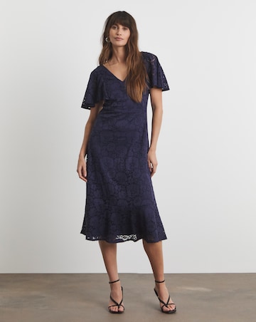 Joanna Hope Lace Midi Dress