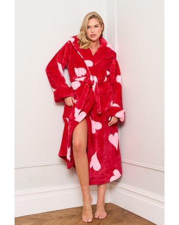 JimJamTheLabel Heart Dressing Gown