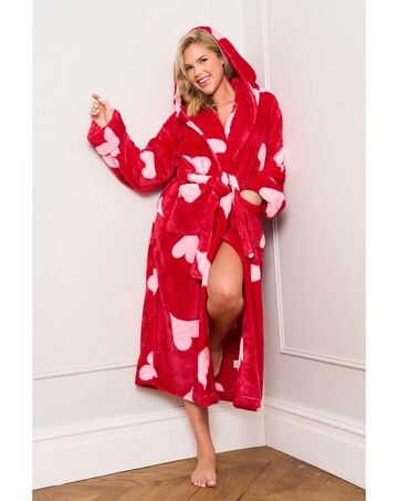 JimJamTheLabel Heart Dressing Gown