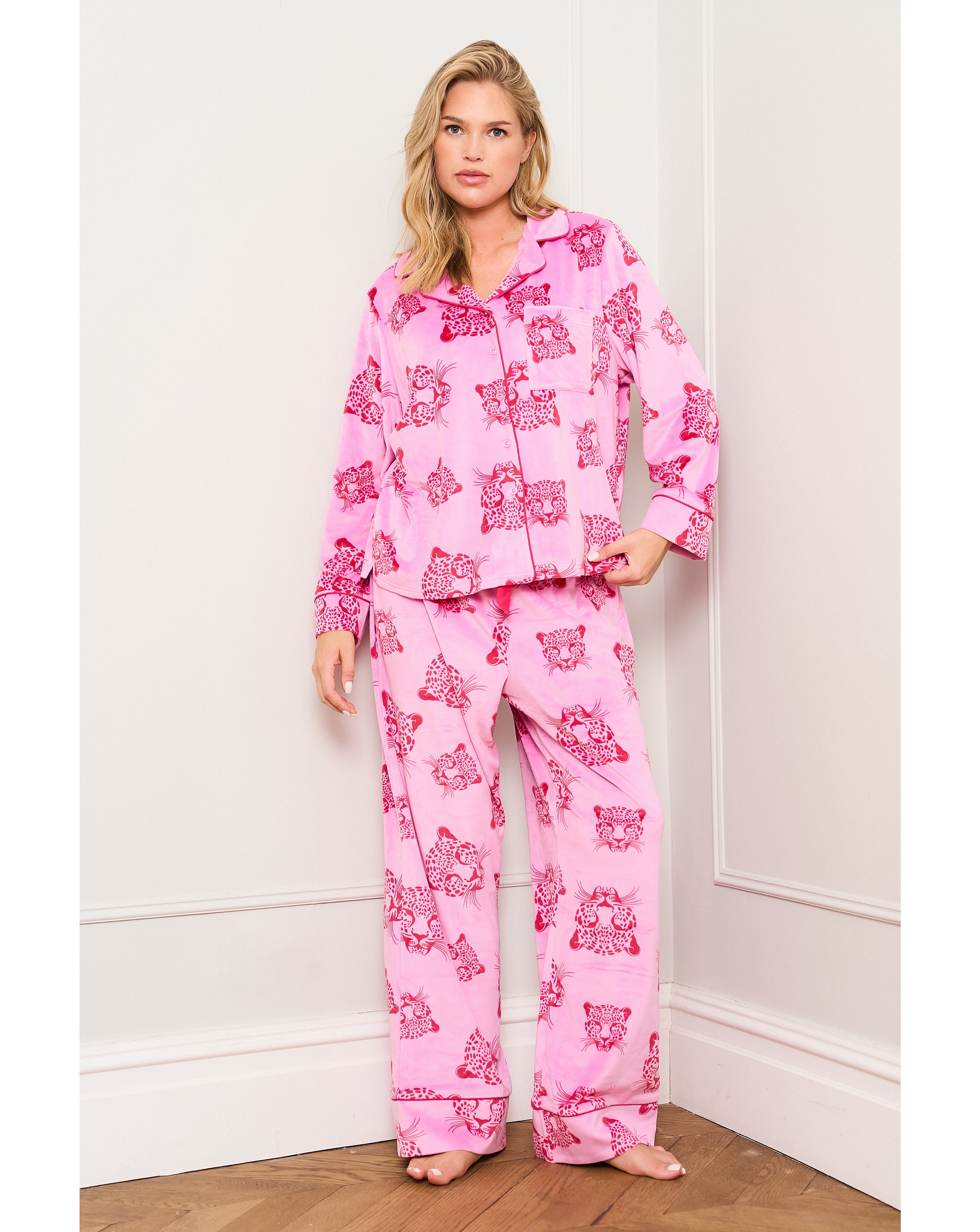 Large Tiger Print Pyjama Set