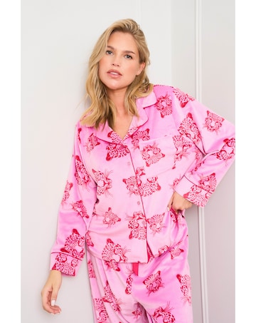 JimJamTheLabel Large Tiger Print Pyjama Set