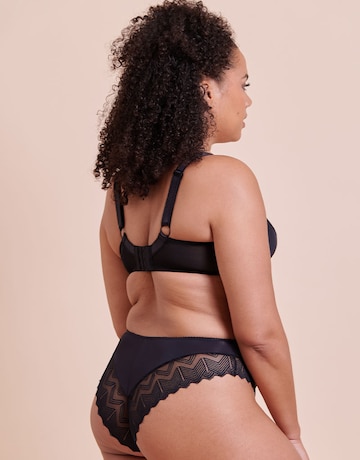 Curvy Kate Wild One Non Pad Balcony Wired Bra Black