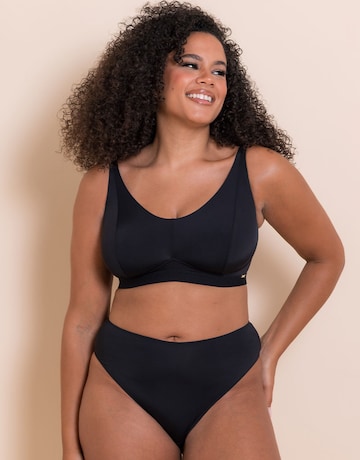 Curvy Kate Zen Non-Wired Non-Padded Bralette Black