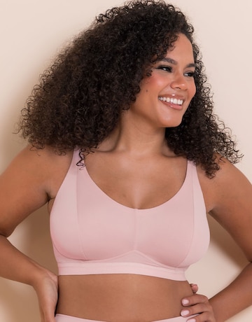 Curvy Kate Zen Non-Wired Non-Padded Bralette Blush Pink