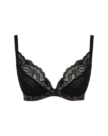 Panache Cherie Demi Wired Bra Black Animal