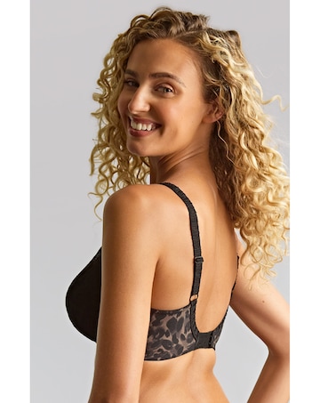 Panache Cherie Demi Wired Bra Black Animal